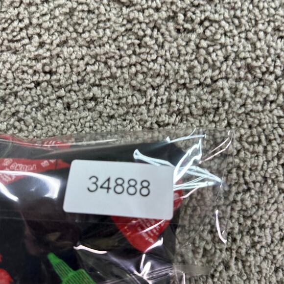 Srircha Hot Sauce Pajamas Mens Extra Large Black Red AOP Lounge Pants FLAW - Picture 13 of 13